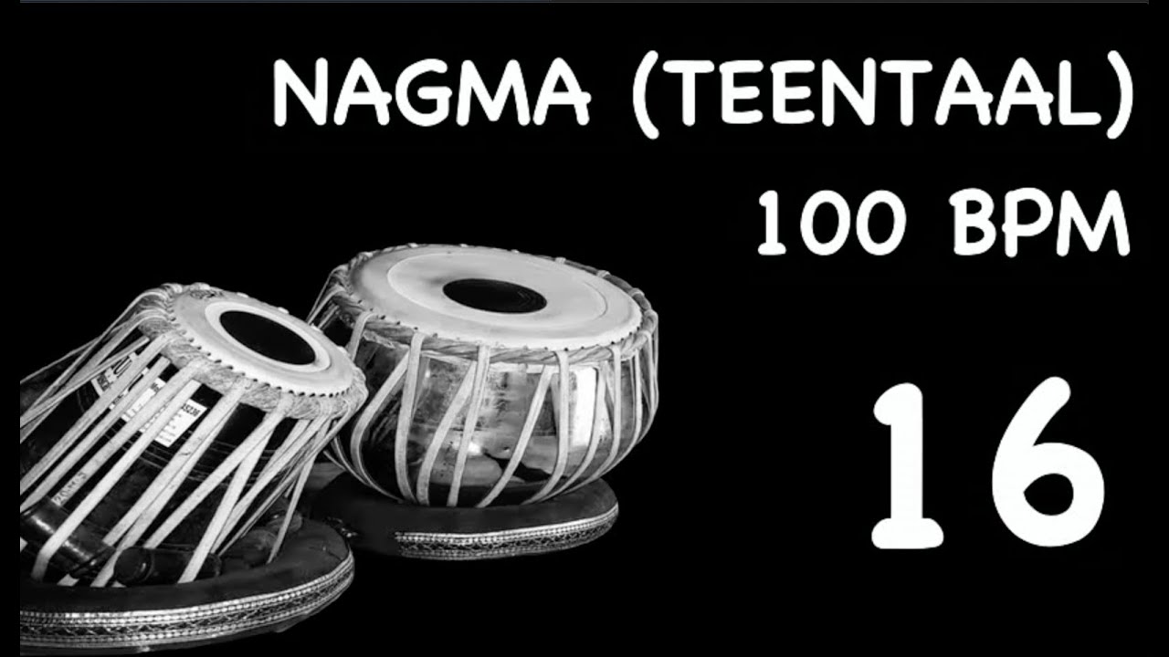 NAGMA / LEHRA | TEENTAAL | 100 BPM | RAAG KIRWANI | Scale C#