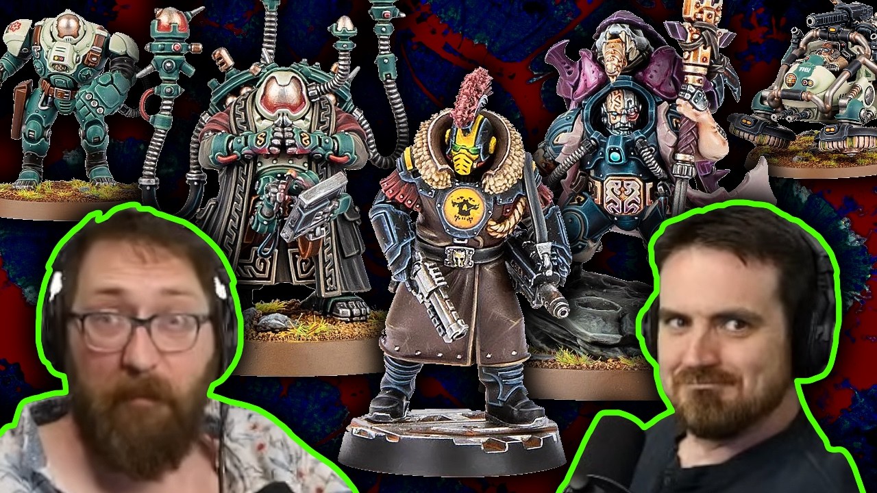 Warhammer Whinging - Leagues of Votann Miniatures - Tom and Ben