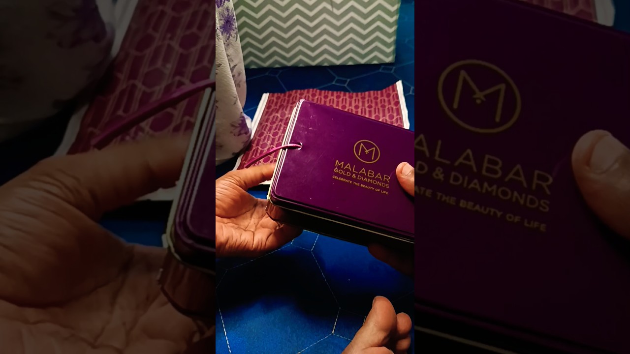 Unboxing💰Gold Chain From Malabar Gold and Diamond Online Shopping💸#Onlinegold #viralshorts  #kavera