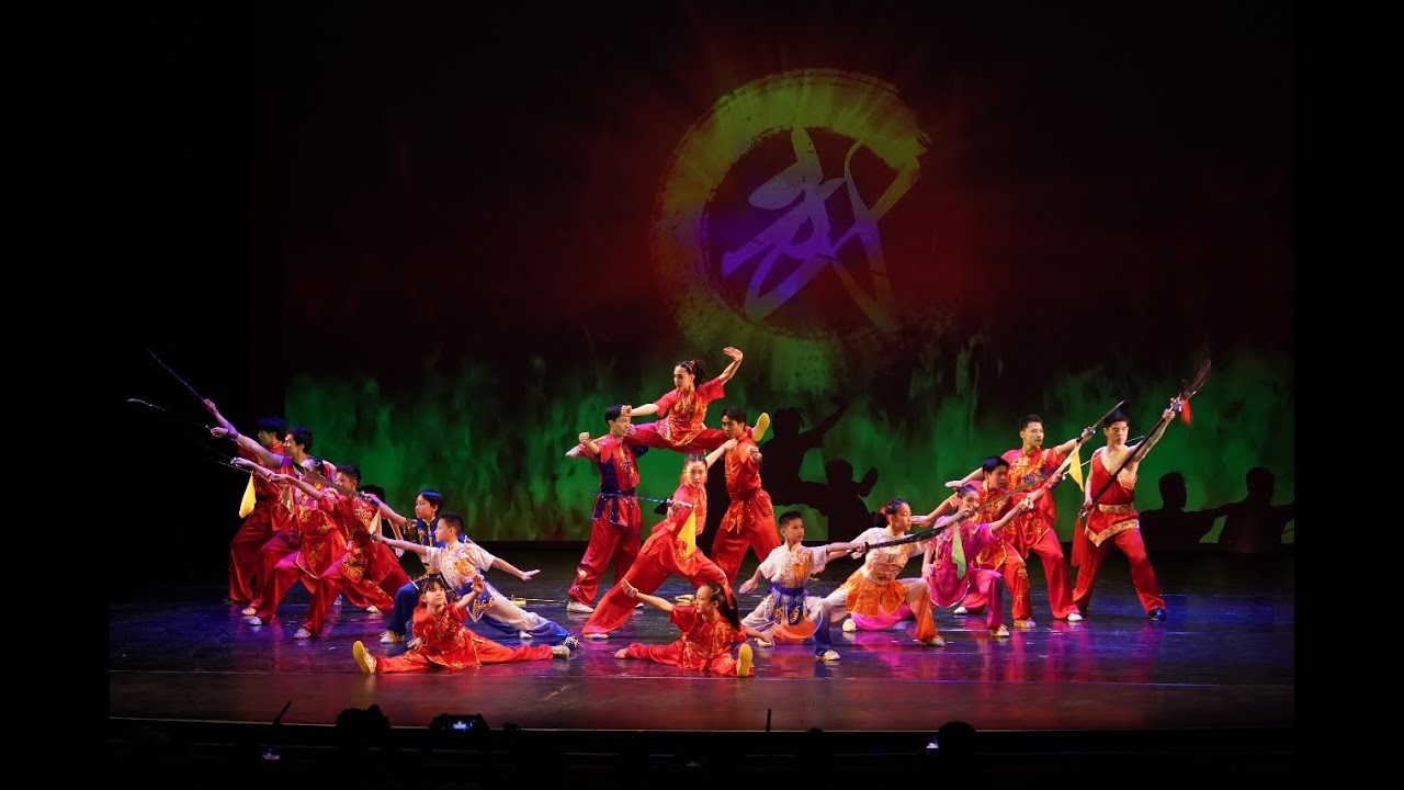 Wushu demo for Year of the Dragon 2024, Richmond Hill Centre for Performing Arts