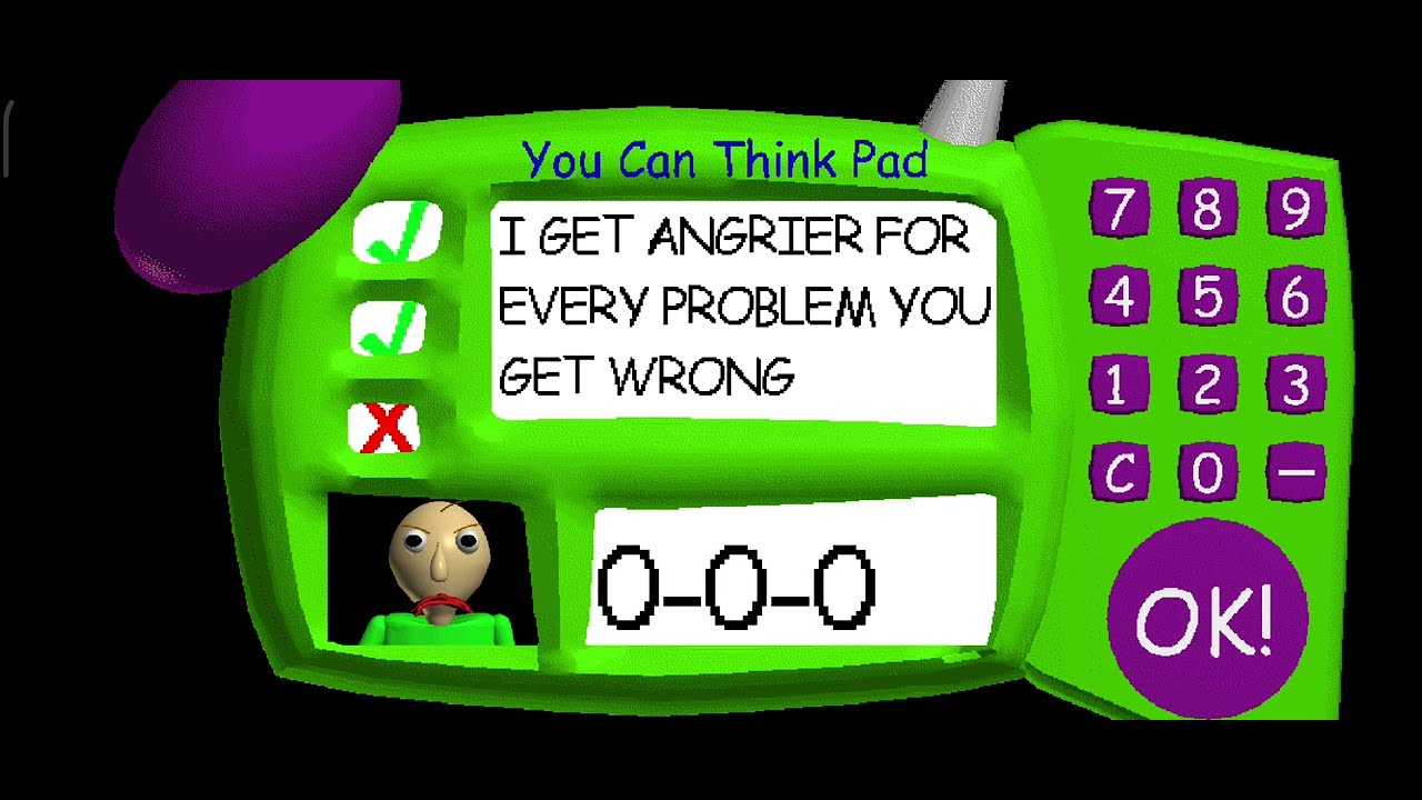 Baldi por primera vez 