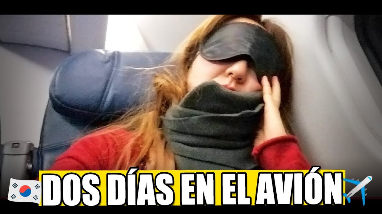 VIAJE A COREA: CÓMO SOBREVIVIR DOS DÍAS EN UN AVIÓN - JiniChannel #KoreaJoa2019