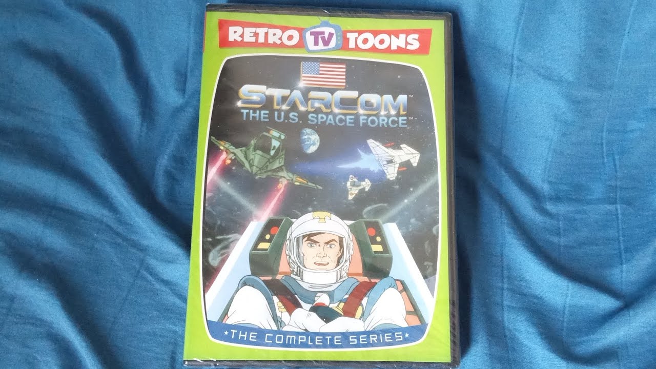 StarCom The US Space Force Complete Series DVD Unboxing 