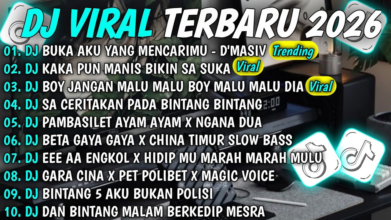 DJ VIRAL TIKTOK TERBARU 2026-🎵LAGU DJ BUKAN AKU YANG MENCARIMU 🎵DJ BOY MALU MALU BOY 🎵