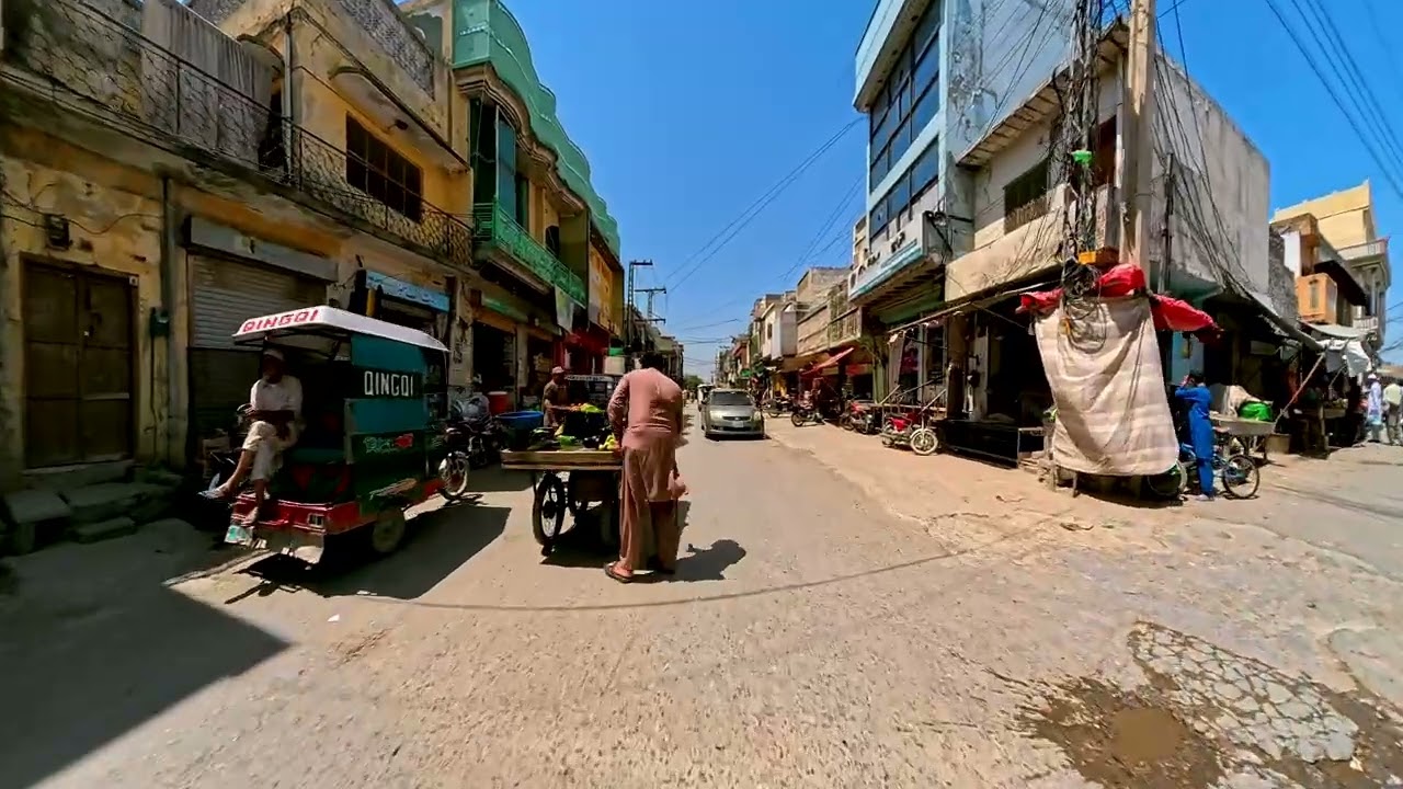 Hazro City Dua Chowk Street Ride | (Hazro Attock Pakistan)