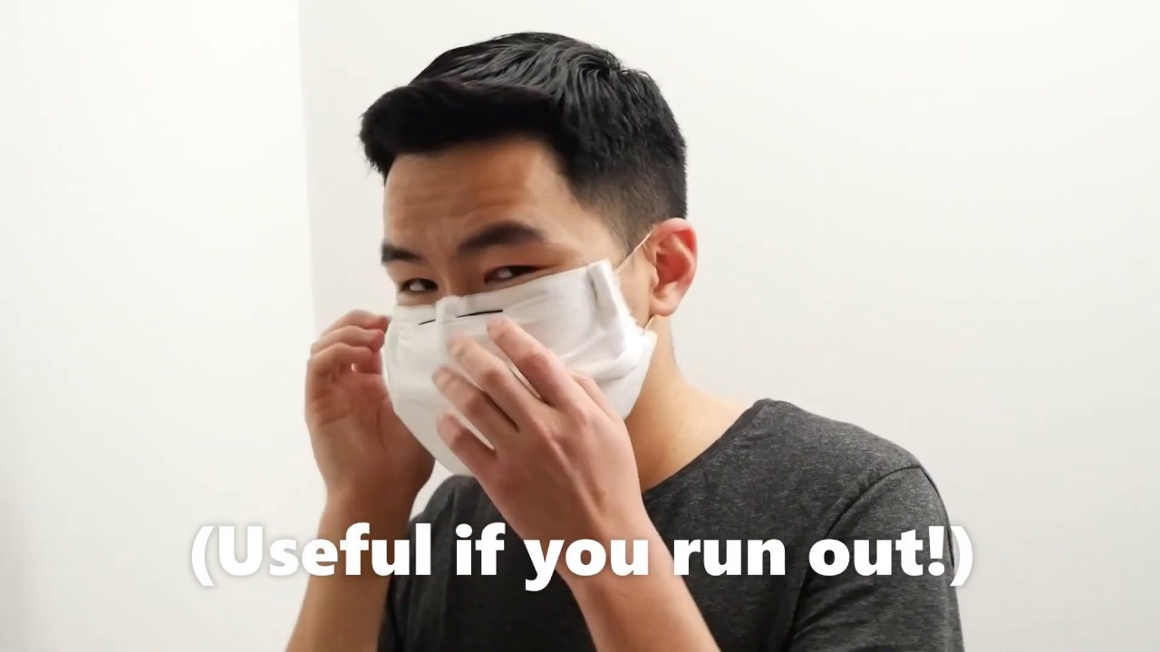 Easy DIY Facemasks From HEPA Vacuum Cleaner Bags! NO SEWING