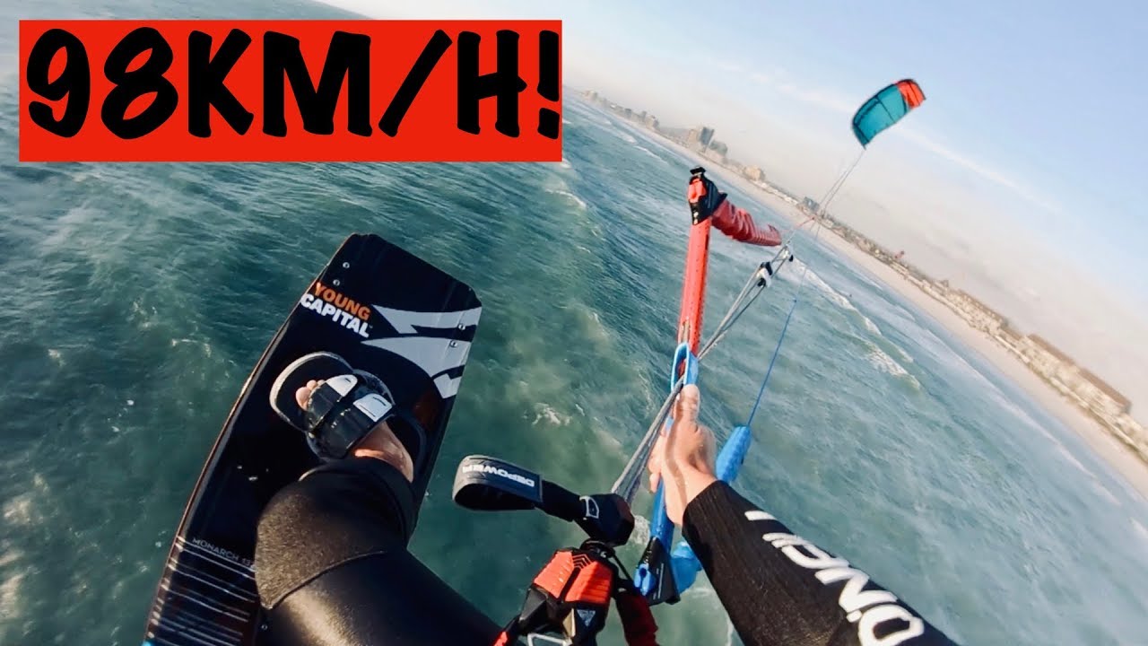 I hit 98km/h during a kiteloop KEVVLOG³ #1