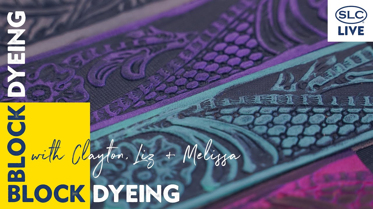 How to Block Dye Leather with Paints and Dyes