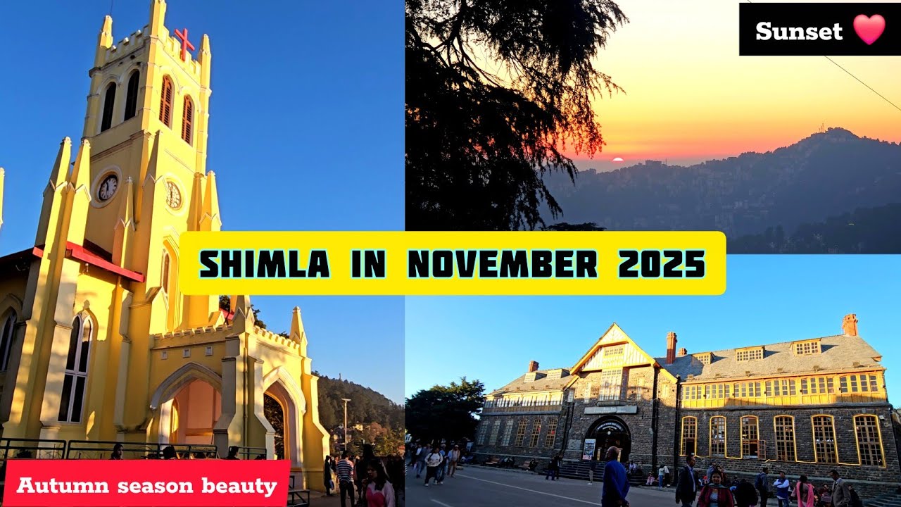 Shimla in November | Shimla weather |  Places to visit