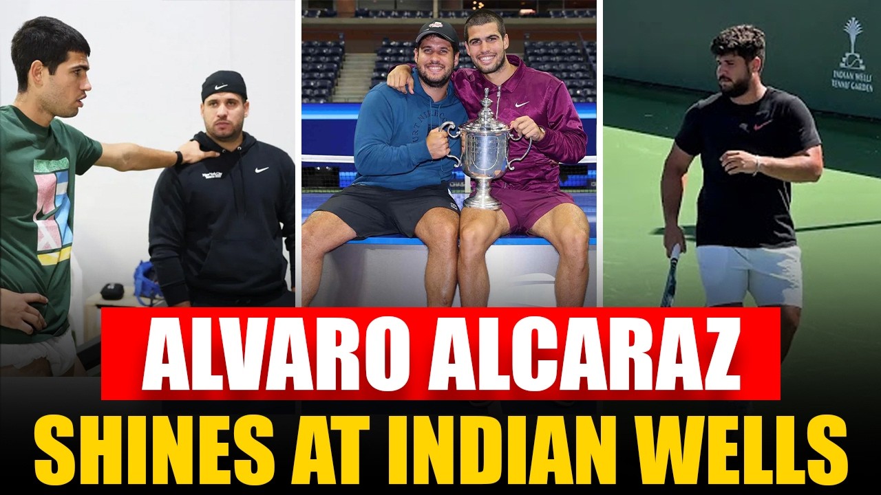 Álvaro Alcaraz STUNS Fans at Indian Wells 2026: Carlos Alcaraz’s Brother Has Serious Tennis Game!