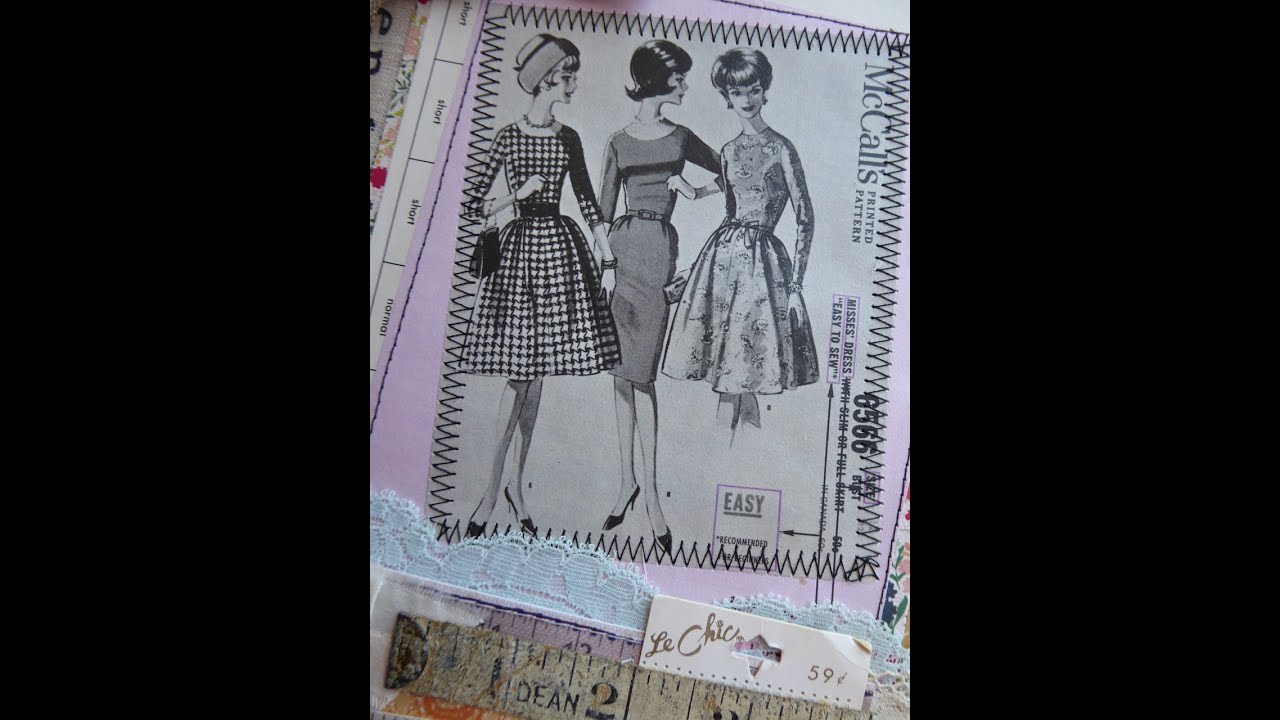 Junk Journal "In Stitches " Retro Sewing Journal