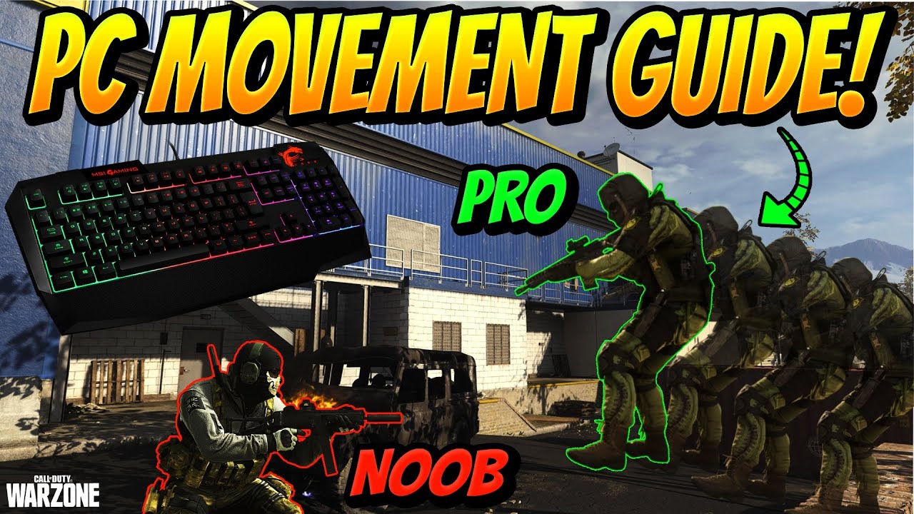 PC movement tips for WARZONE (How to Move like a PRO Warzone PC | FT. JoeWo)