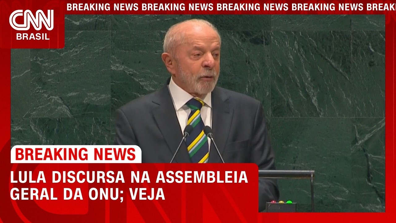 Lula discursa na Assembleia Geral da ONU; veja &iacute;ntegra | LIVE CNN