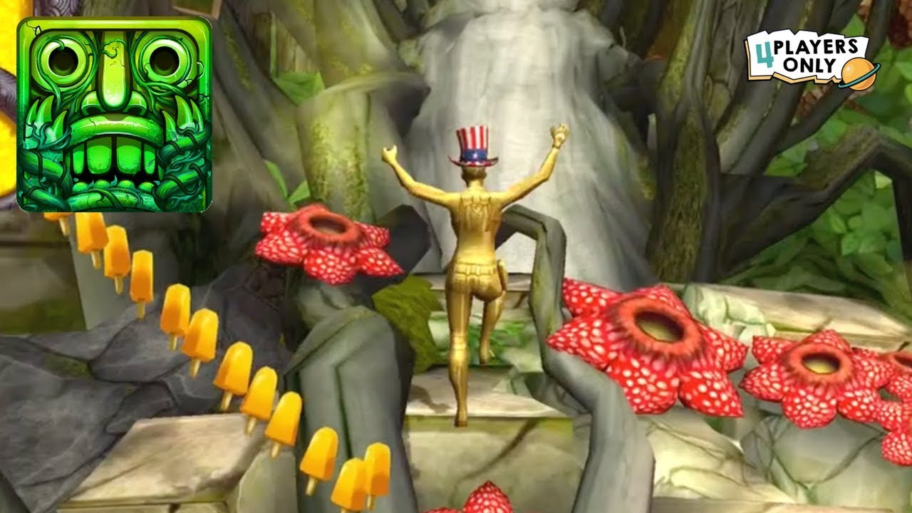 Temple Run 2 | GOLDEN SCARLETT FOX & UNCLE SAM HAT! By Imangi