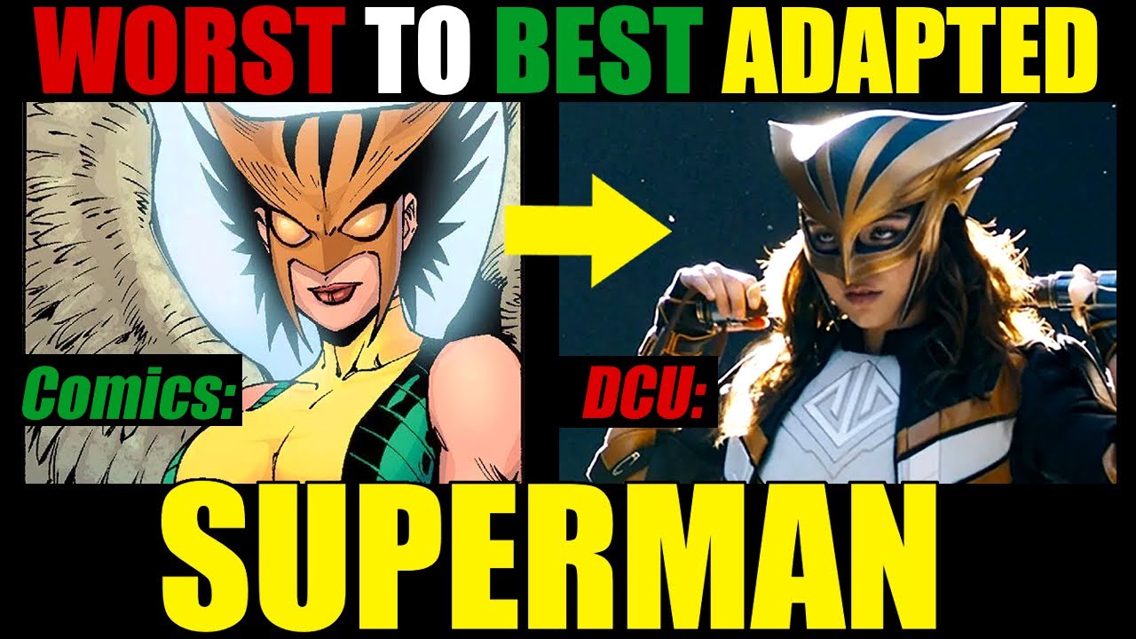 Ranking EVERY DC CHARACTER in SUPERMAN by COMIC BOOK ACCURACY