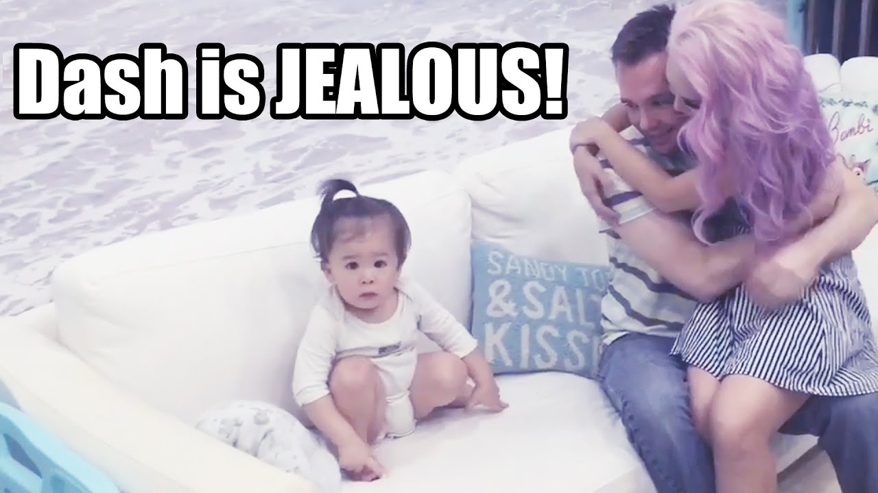 Baby Dash is Jealous!!! (1yr 7m)