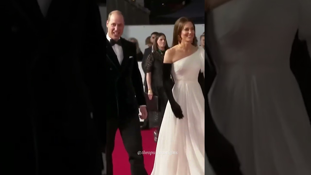 Catherine Princess of Wales' BAFTA 2023 White Gown