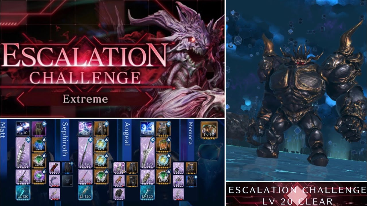[FF7 : EC] Extreme Escalation Challenge :  Iron Giant lv. 20