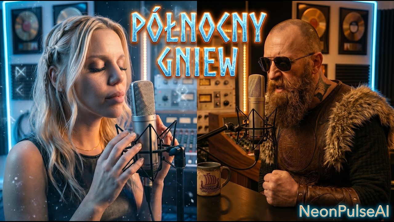P&Oacute;ŁNOCNY GNIEW | Viking Metal Dark Nordic AI Music Video