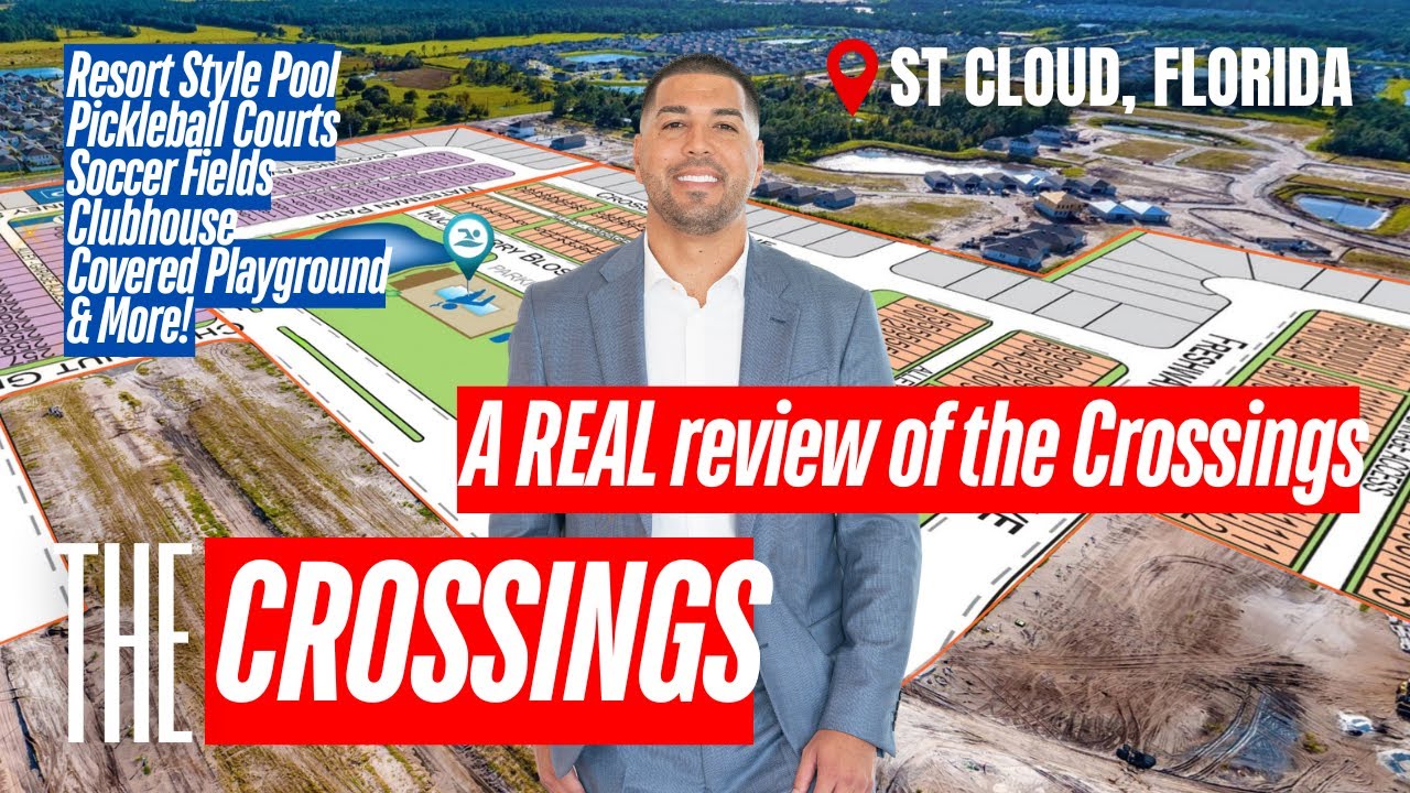 New Construction in St. Cloud Florida / Casas Nuevas | The Crossings Townhomes Tour