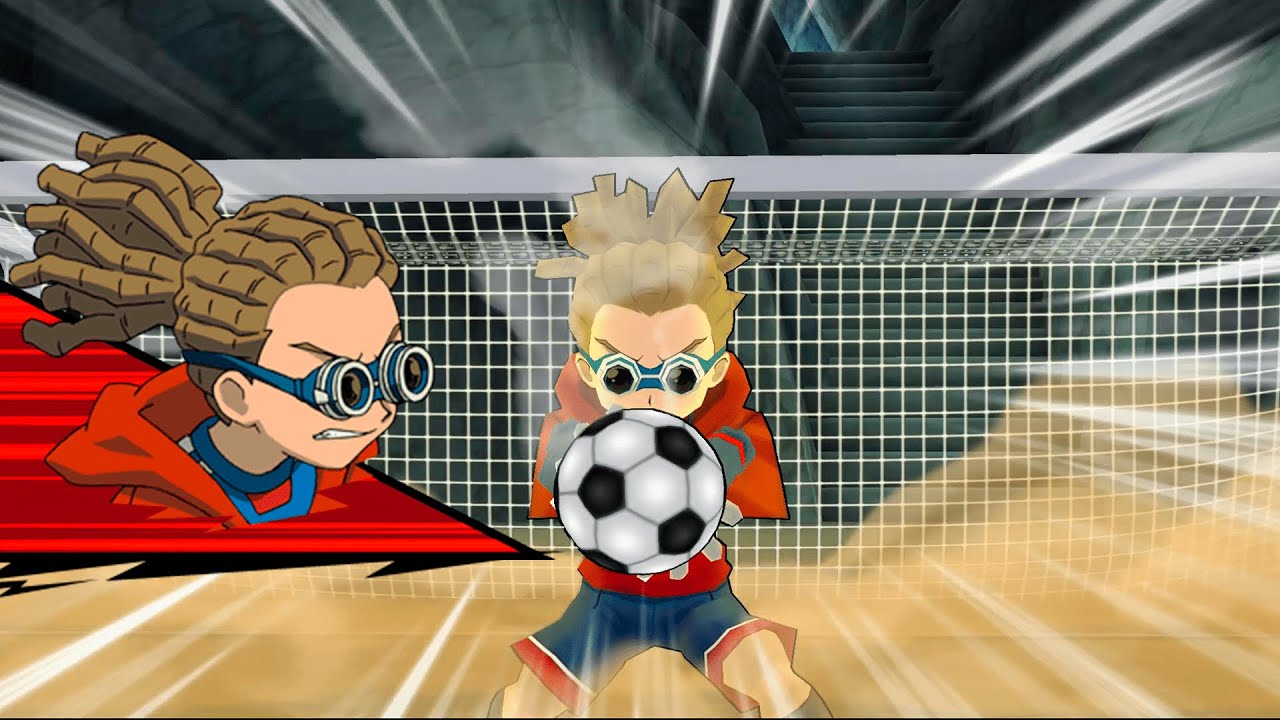 Inazuma Eleven Go Strikers 2013 - Little Giants vs Inazuma Legend Japan 4.0 Wii 1080p (Dolphin)