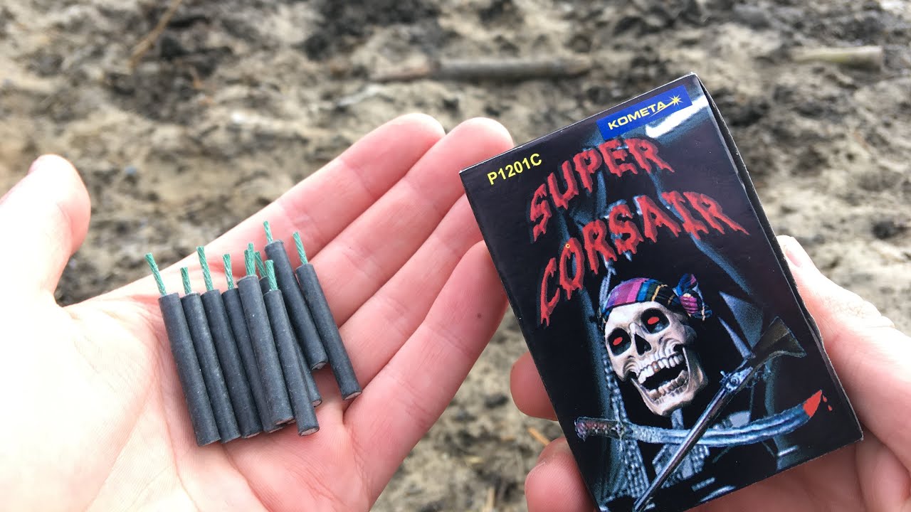 Nowa wersja petard SUPER CORSAIR - Petardy P1201C od Komety