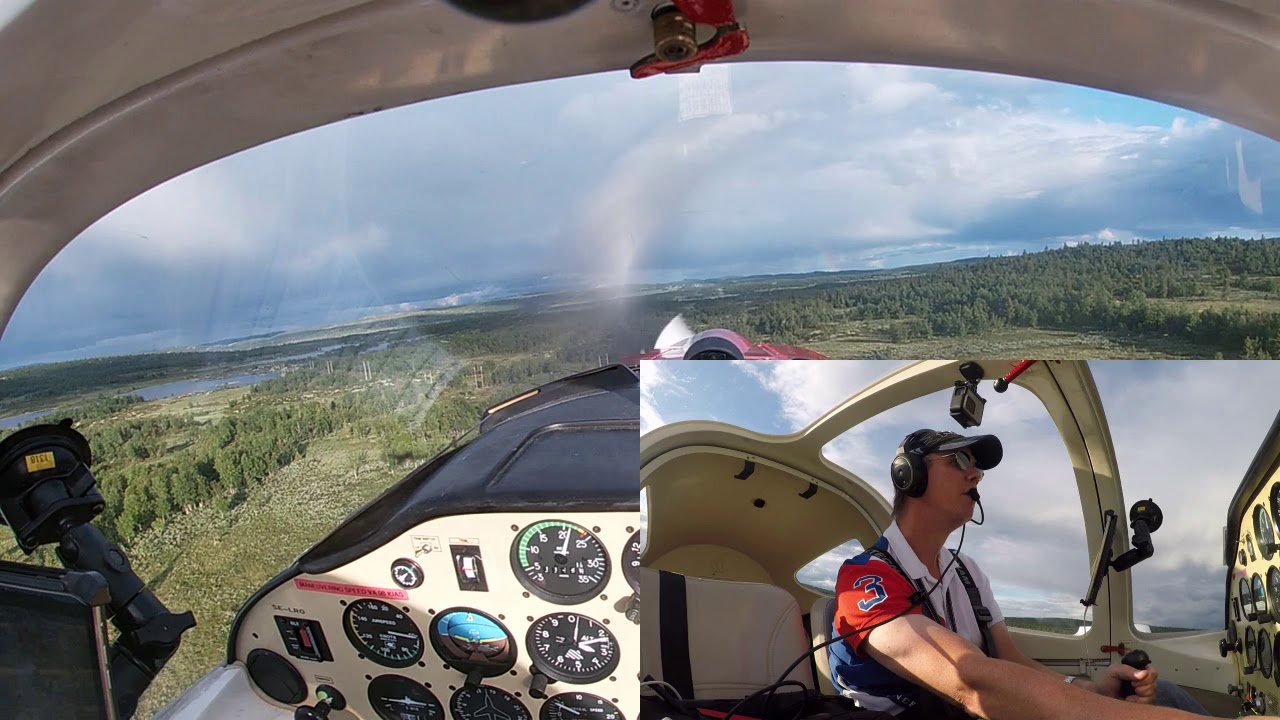 An evening VFR Flight to Wadahl Airport - 10th of July 2020
