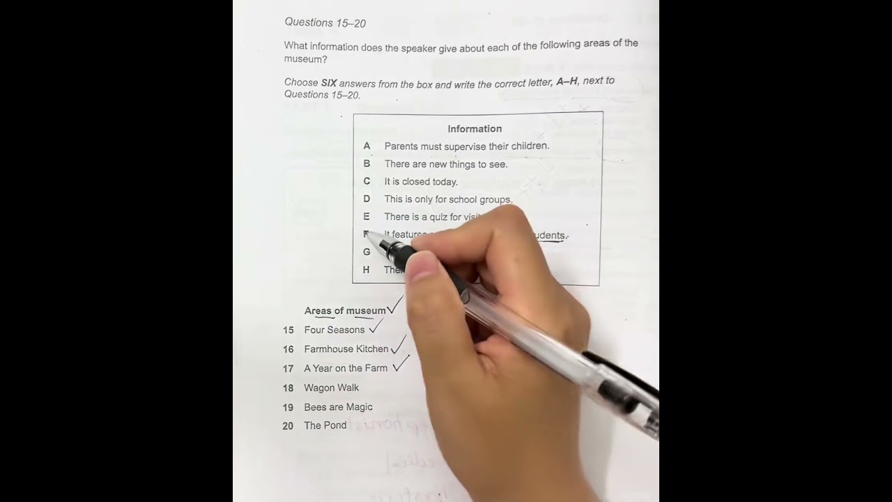IELTS New Listening Challenge Task 43 #ielts #ieltslistening