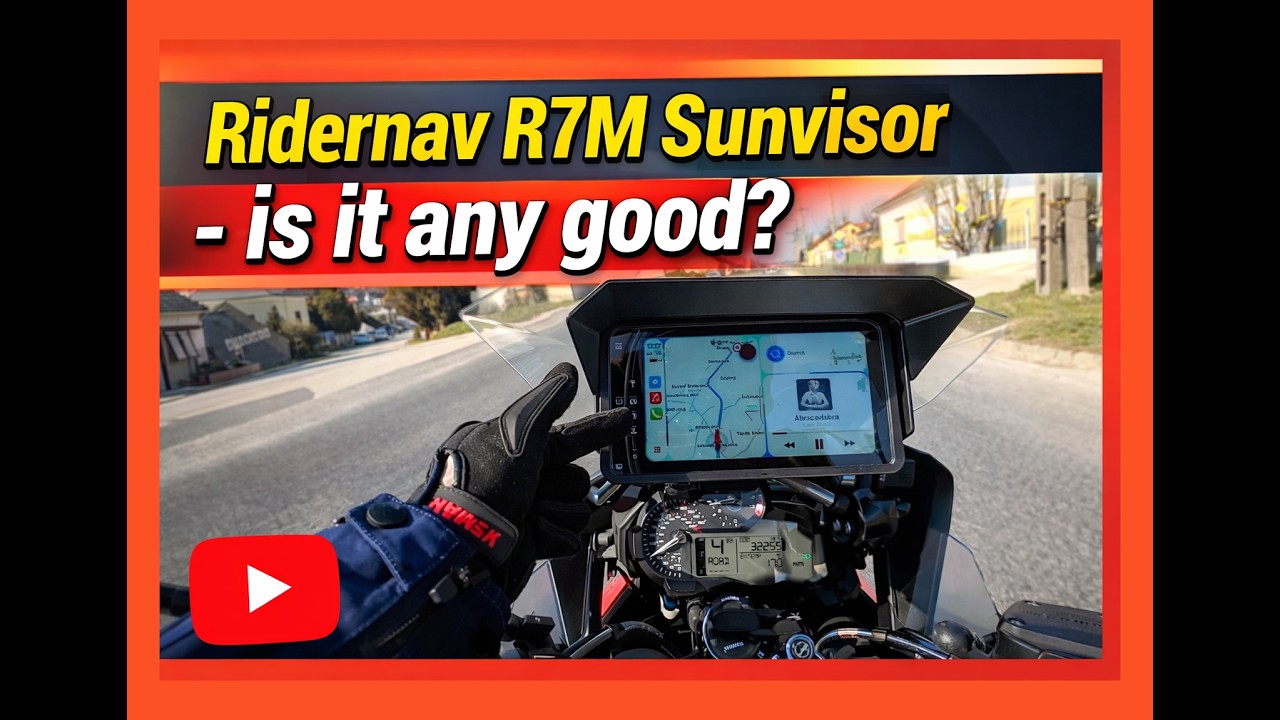 RIDERNAV R7M SUNVISOR - ANY GOOD?