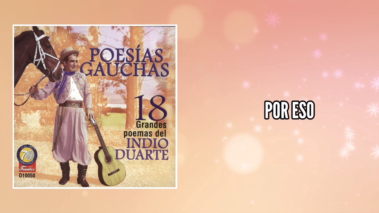 Por eso  - El Indio Duarte | Discos Fuentes