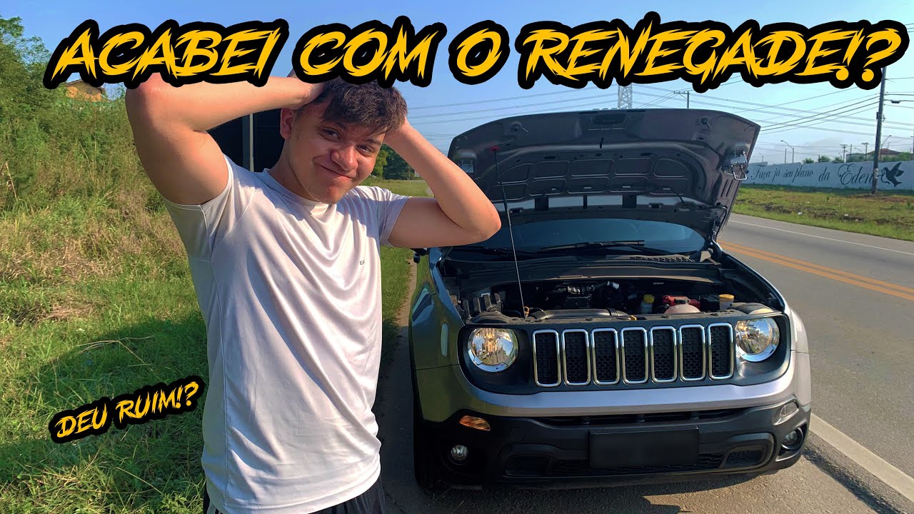O RENEGADE ESQUENTOU A TRANSMISSÃO! PASSOU DE 100°!?