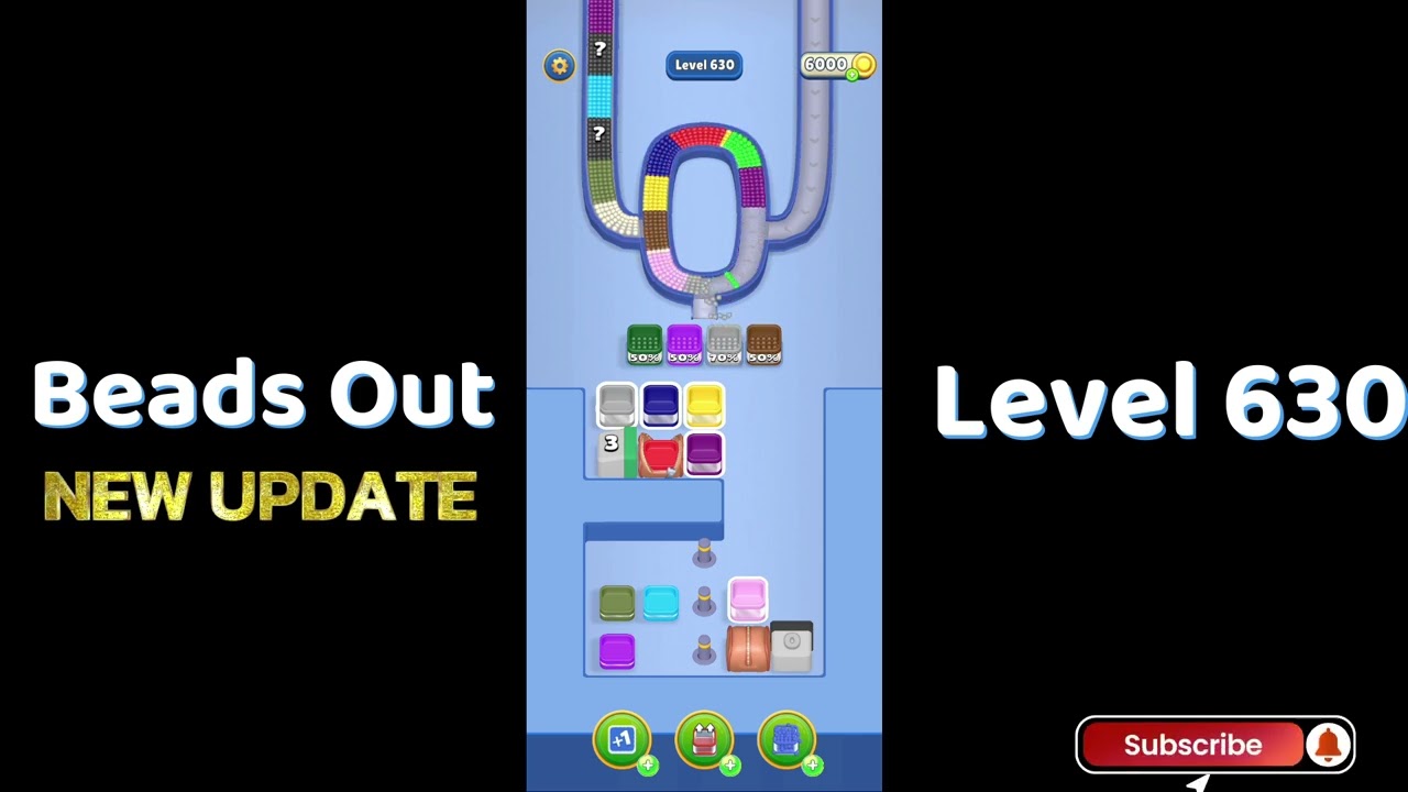 Beads Out Level 630 Walkthrough 🧩 | SolutionGuruji 🎮