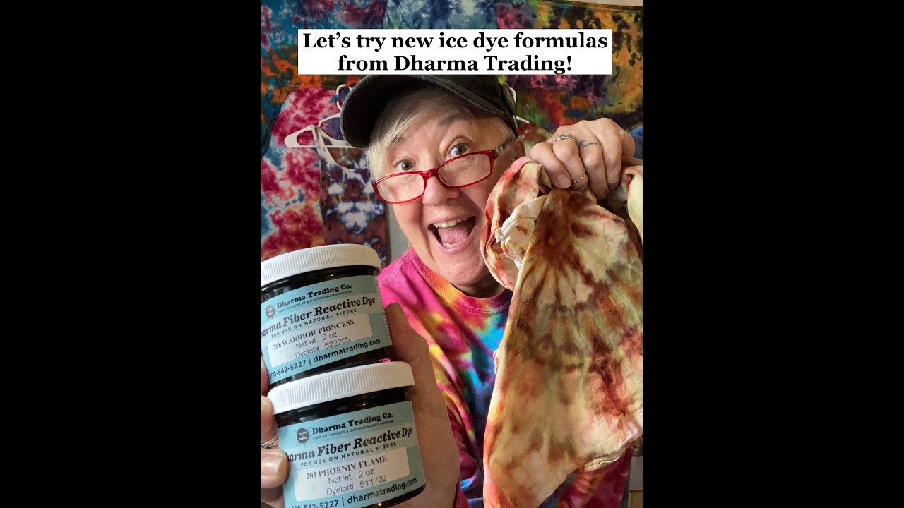 Пробую новые рецептуры красителей для льда от Dharma Trading!!!