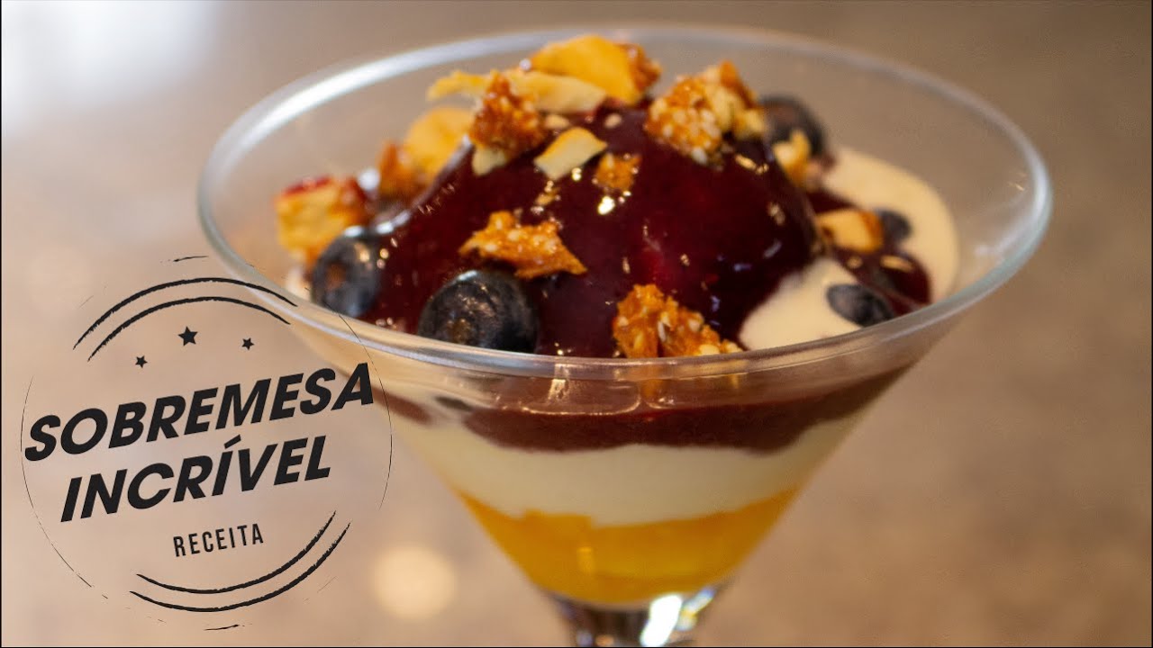 SOBREMESA DE NATAL PÊCHE MELBA | Receita Natalina