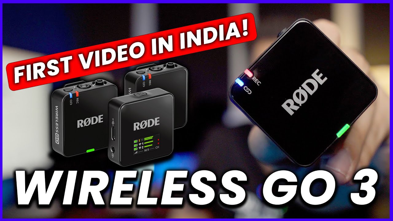 RODE Wireless GO Gen 3 – Ultimate Compact Mic System | Hindi