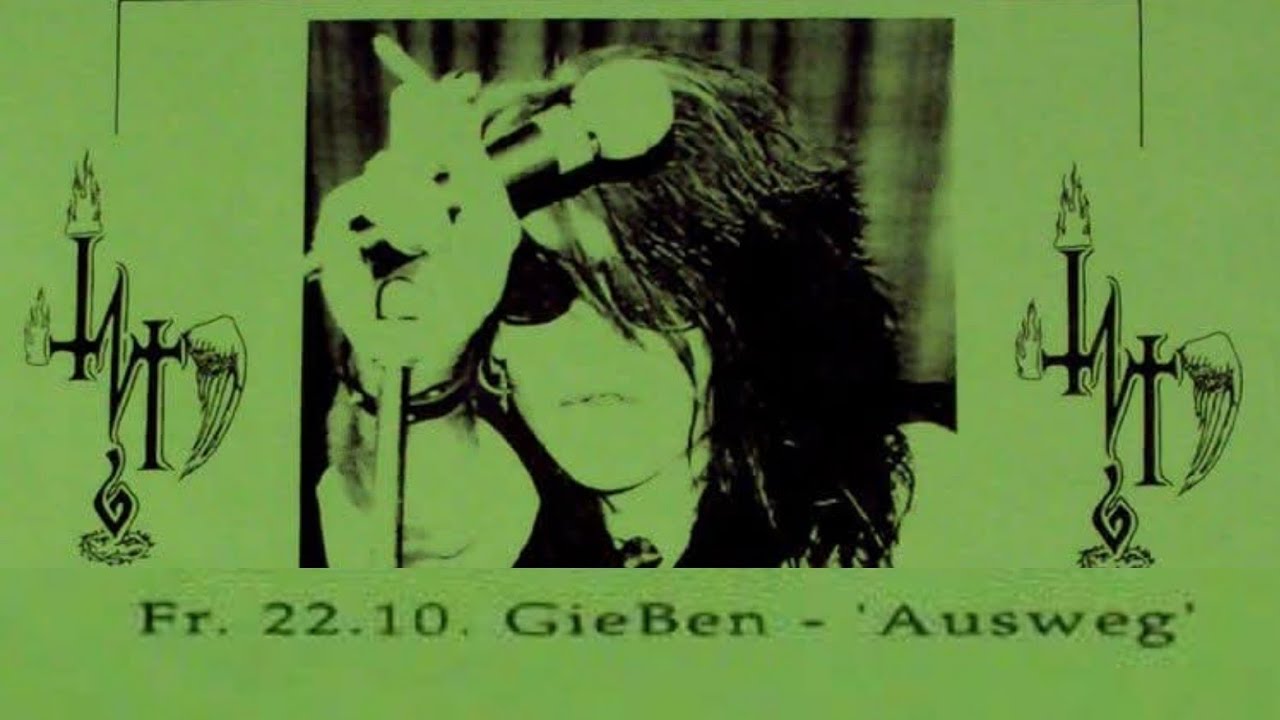 Rozz Williams / Daucus Karota - Ausweis, Giessen, Germany, 22 oct 1993 LIVE CONCERT SHOW