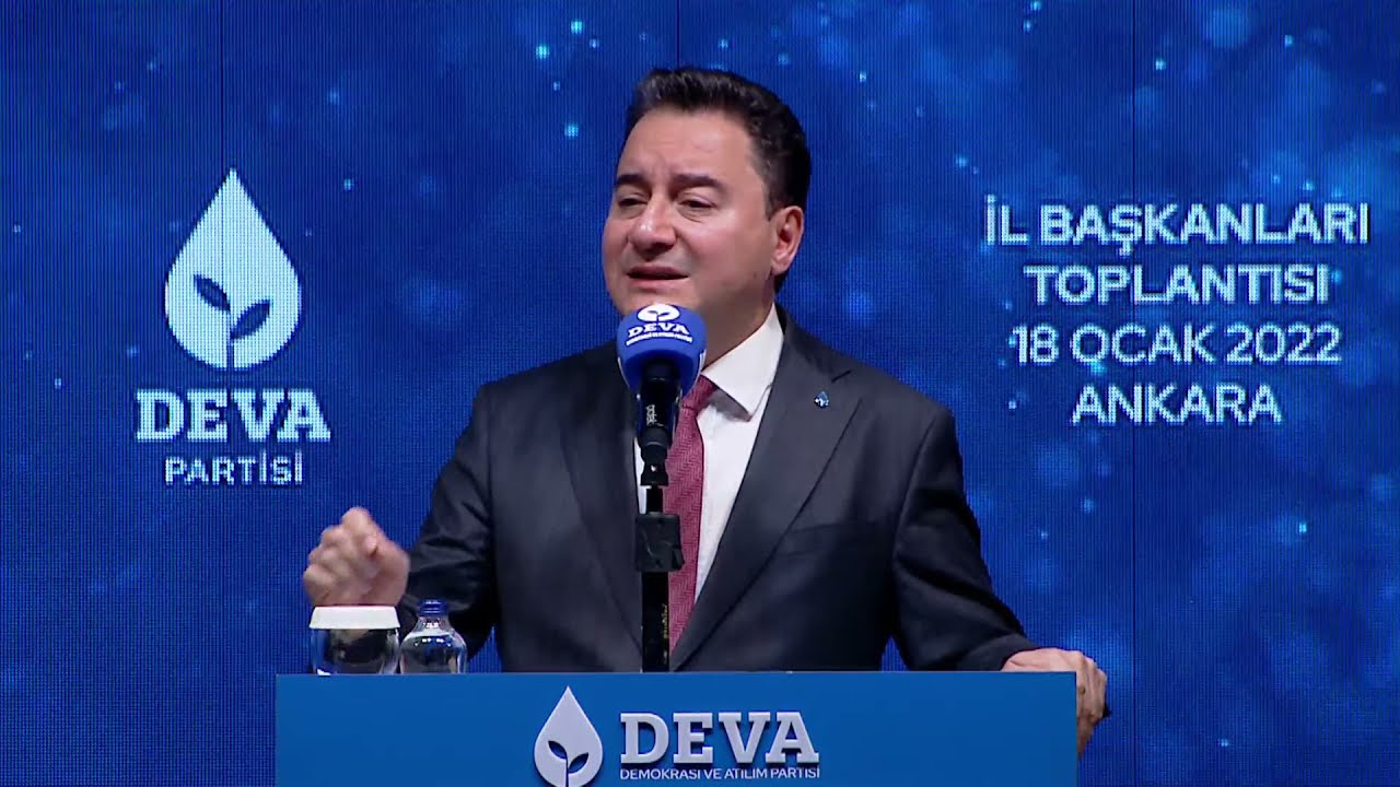 DEVA PARTİSİ İL BAŞKANLARI TOPLANTISI - 18 OCAK 2022