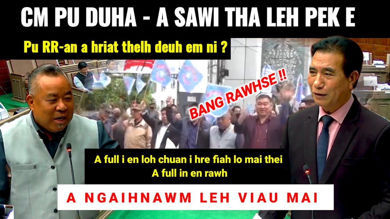 CM Pu DUHA a rawn sawi tha leh khawp mai. 16/3/2026