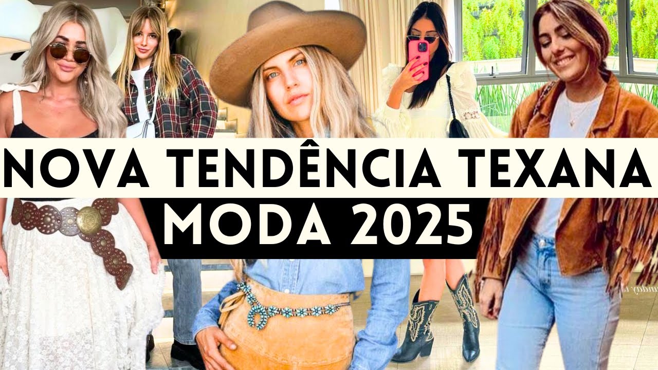 🔴NOVA TENDÊNCIA VOLTOU A MODA EM 2025: TEXANO/ COUNTRY/ WESTERN