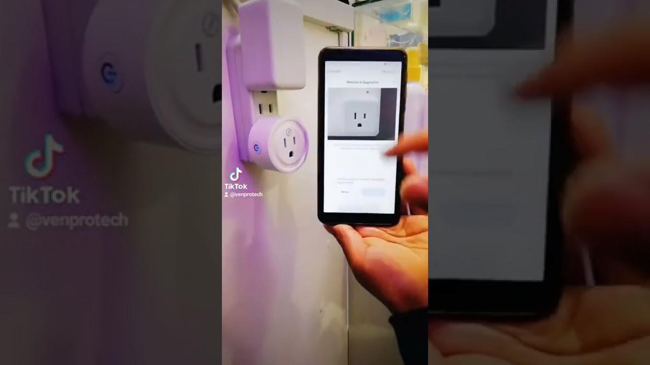 Enchufe Inteligente 💥 Enciende y apaga lo que conectes en el desde tu #celular #domotica #enchufe