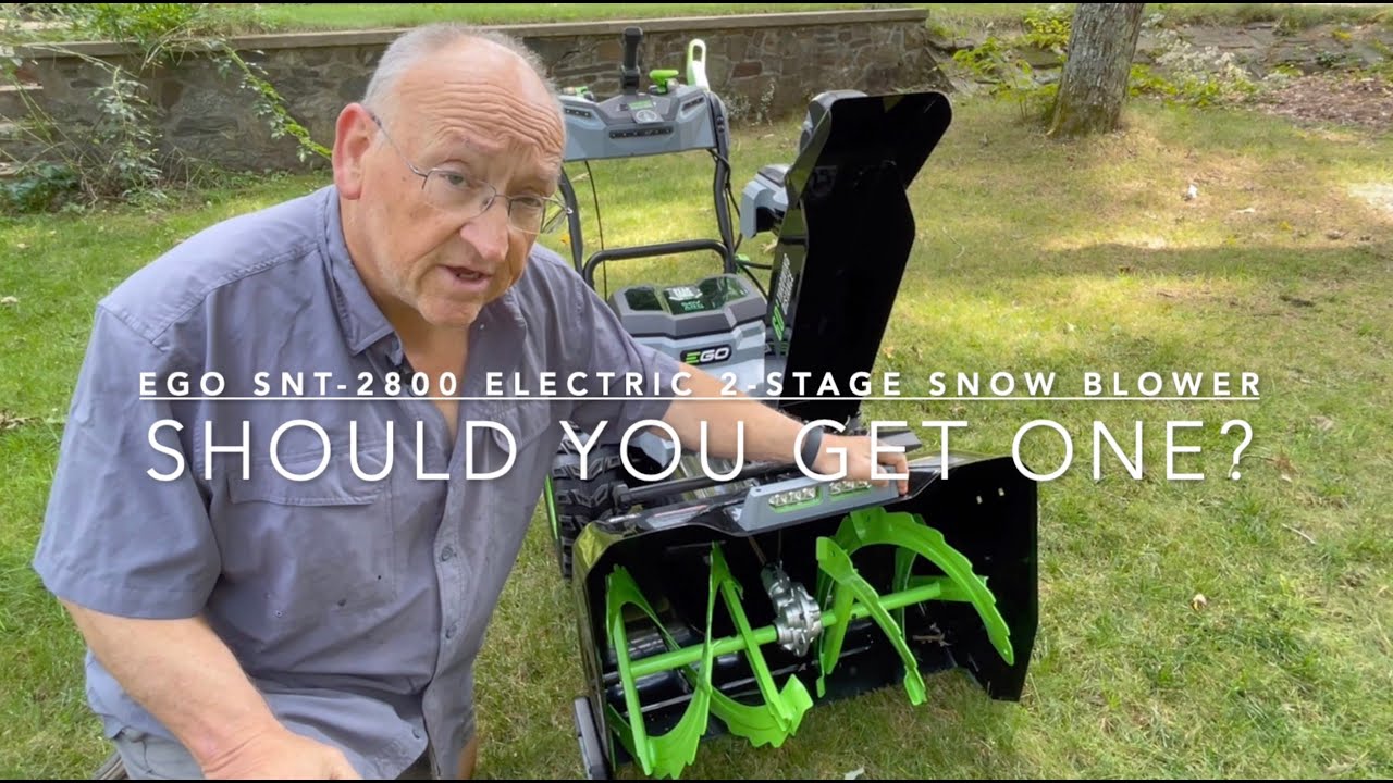 Ego SNT-2800 Snow Blower, Should You Get One? Depends