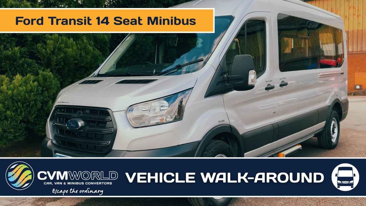 Ford Transit Leader L3 14 Seat Minibus - CVM World