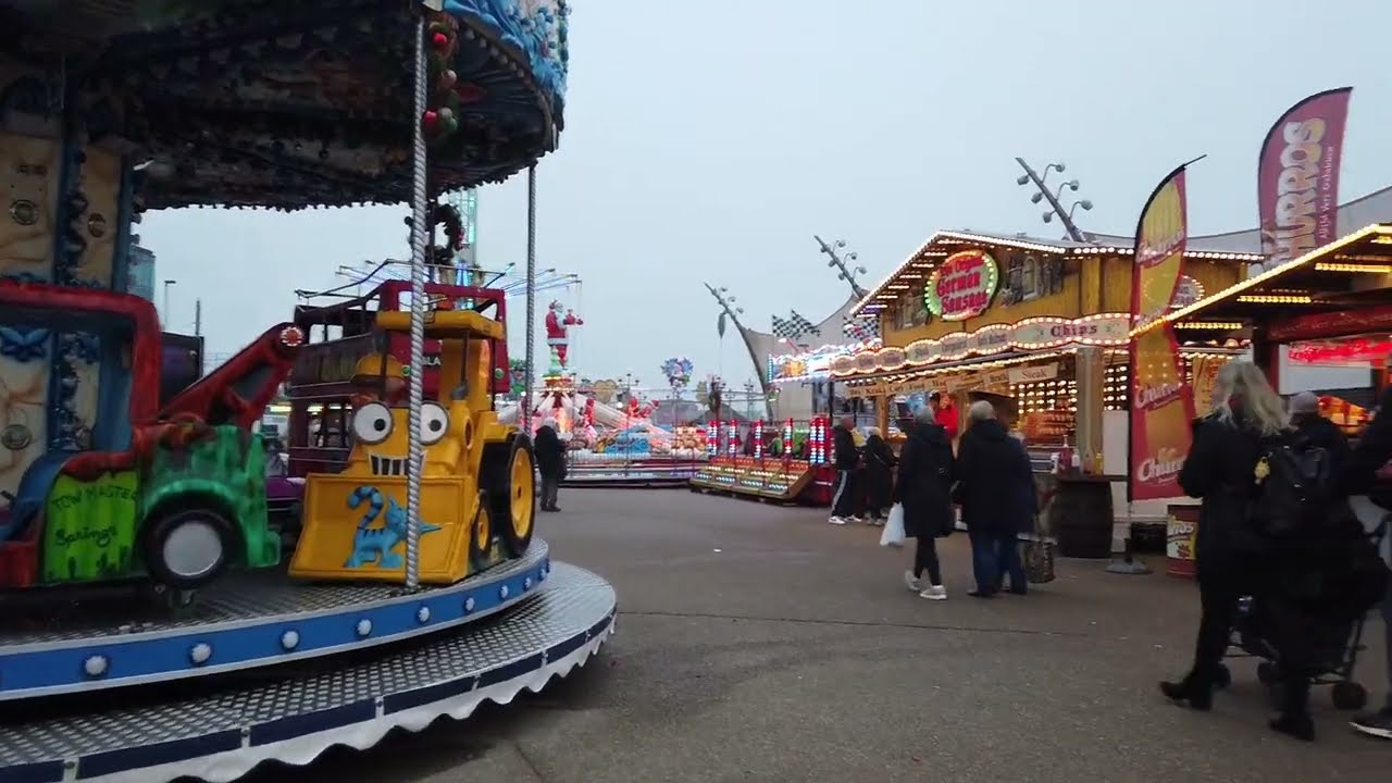 Christmas Blackpool  seafront prom and Christmas shopping walking Monday Tuesday ,wednesday walking