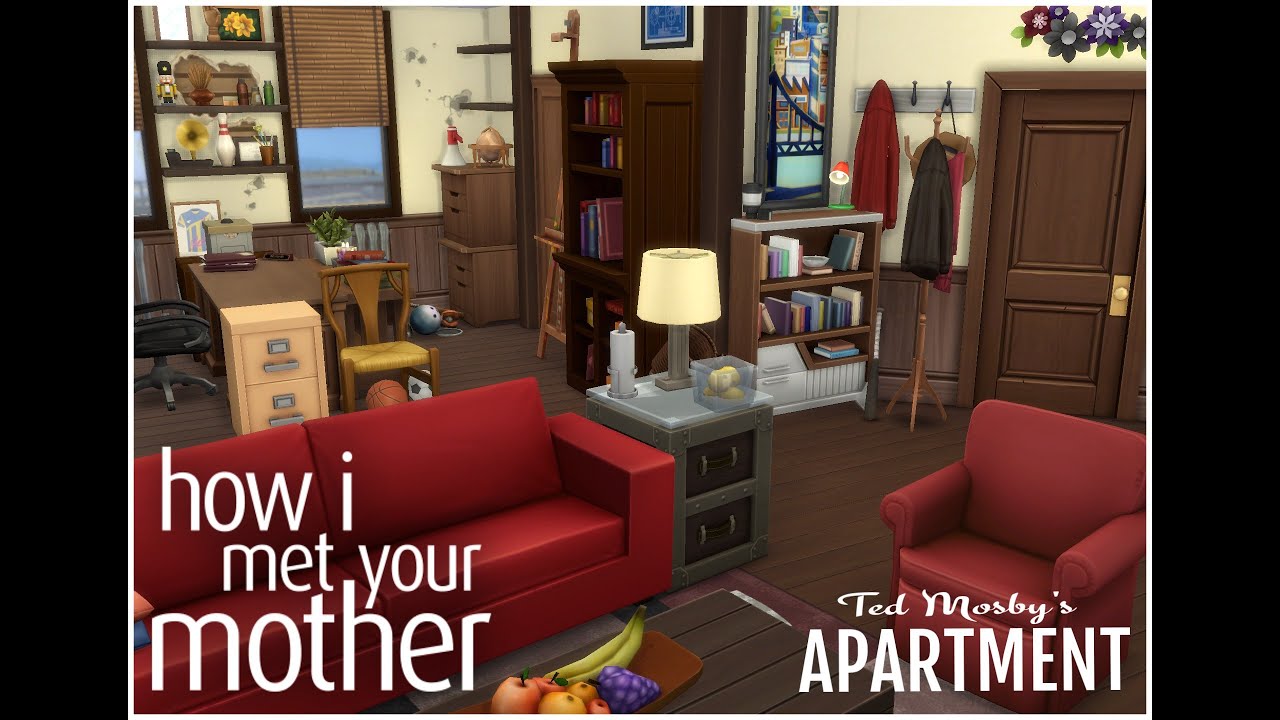 HIMYM: Ted Mosby's Apartment II The Sims 4: Speed Build