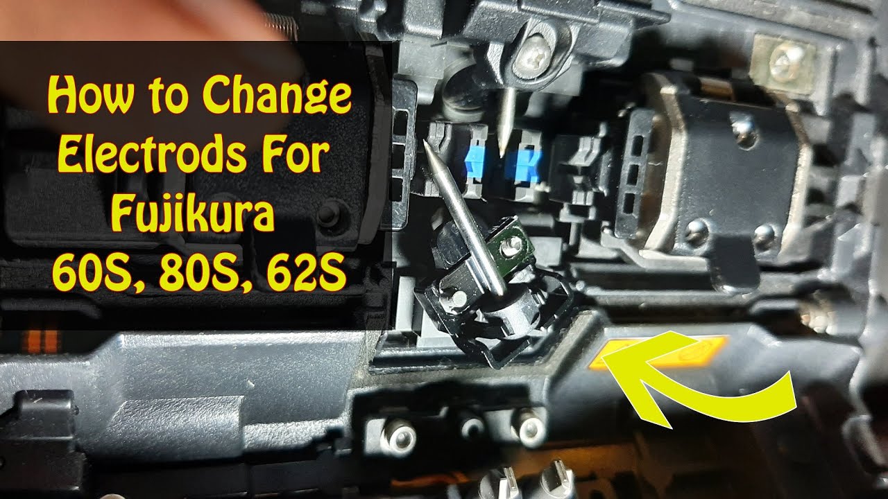 How to Replace Fujikura Splice Machine 62s/80s Electrodes Urdu/Hindi