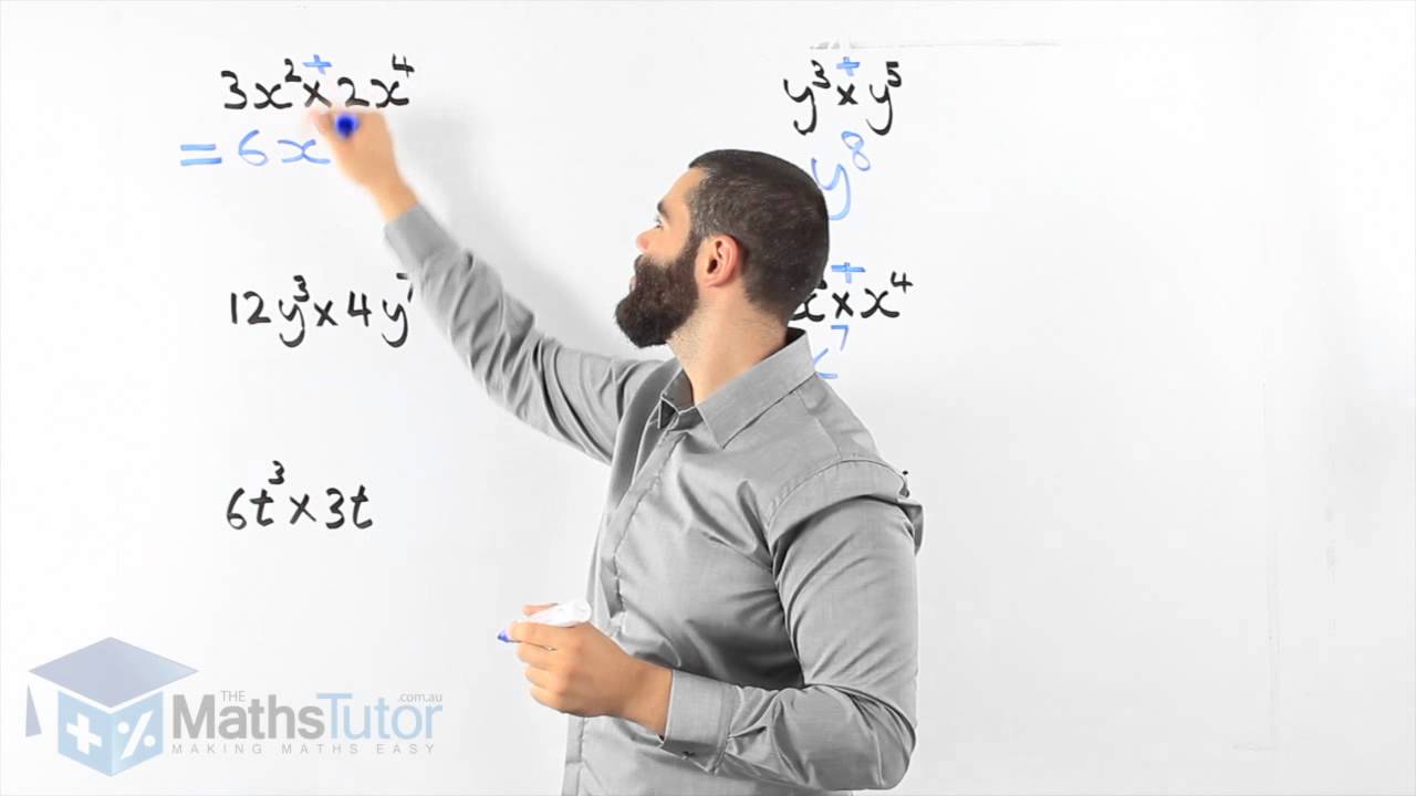 Maths Online - Multiplication Using Indices