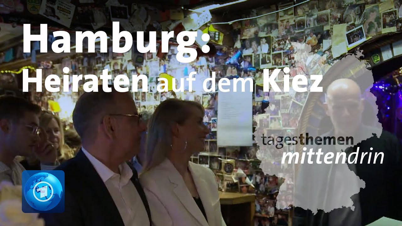 Hamburg: Jawort am Tresen | tagesthemen mittendrin