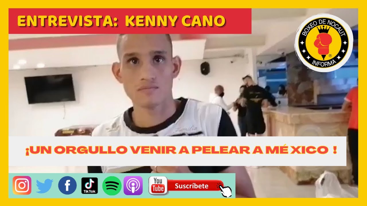 Kenny Geovanny “El Maestrico” Cano mi récord no es muy bueno pero el titulo se va a Venezuela