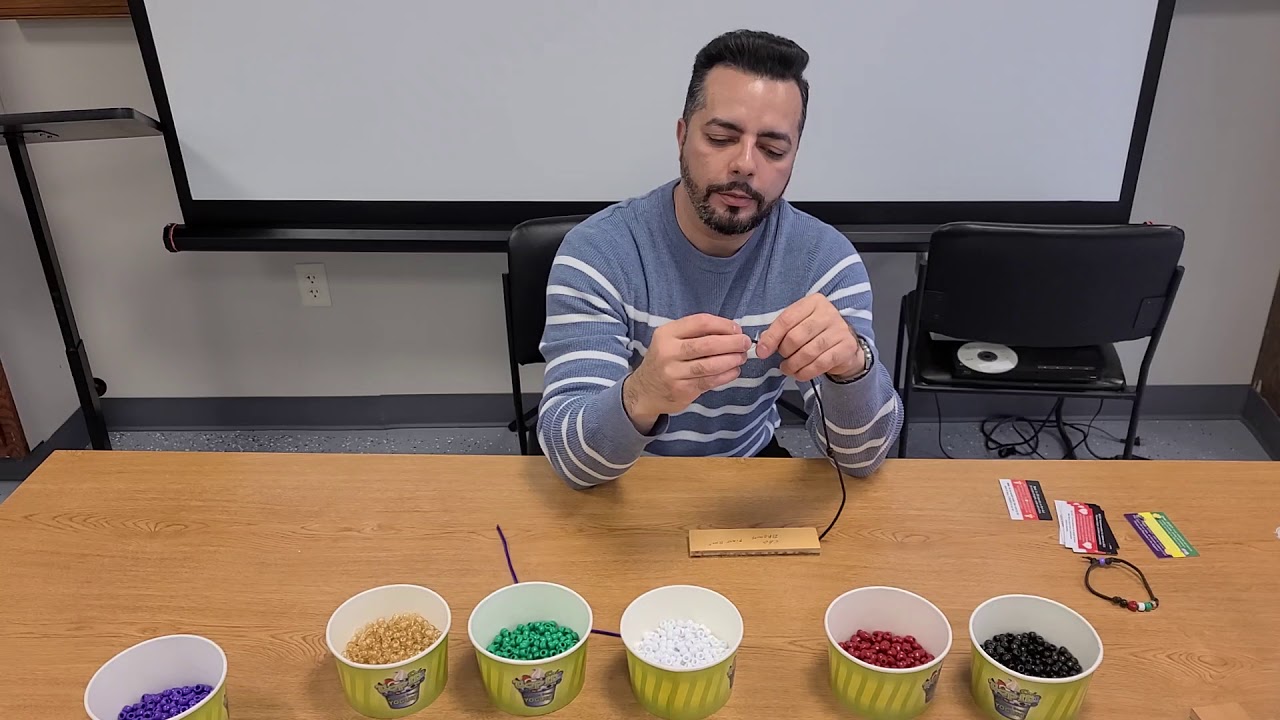 Gospel Bracelet informational presented by Logan