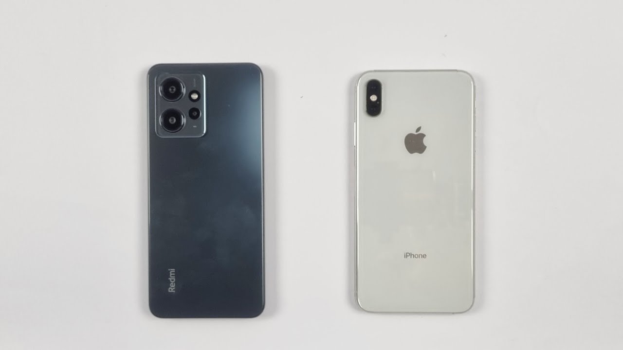 iPhone Xs Max Vs Redmi Note 12 - Speed Test